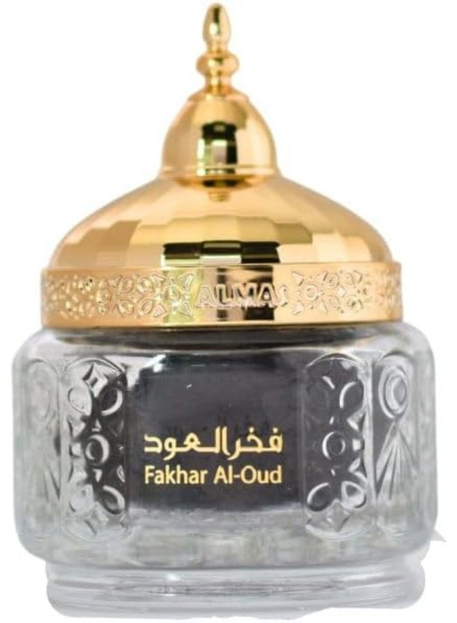 AL MAS Fakhar Al‑Oud Premium bakhoor, 50 g - Image 1